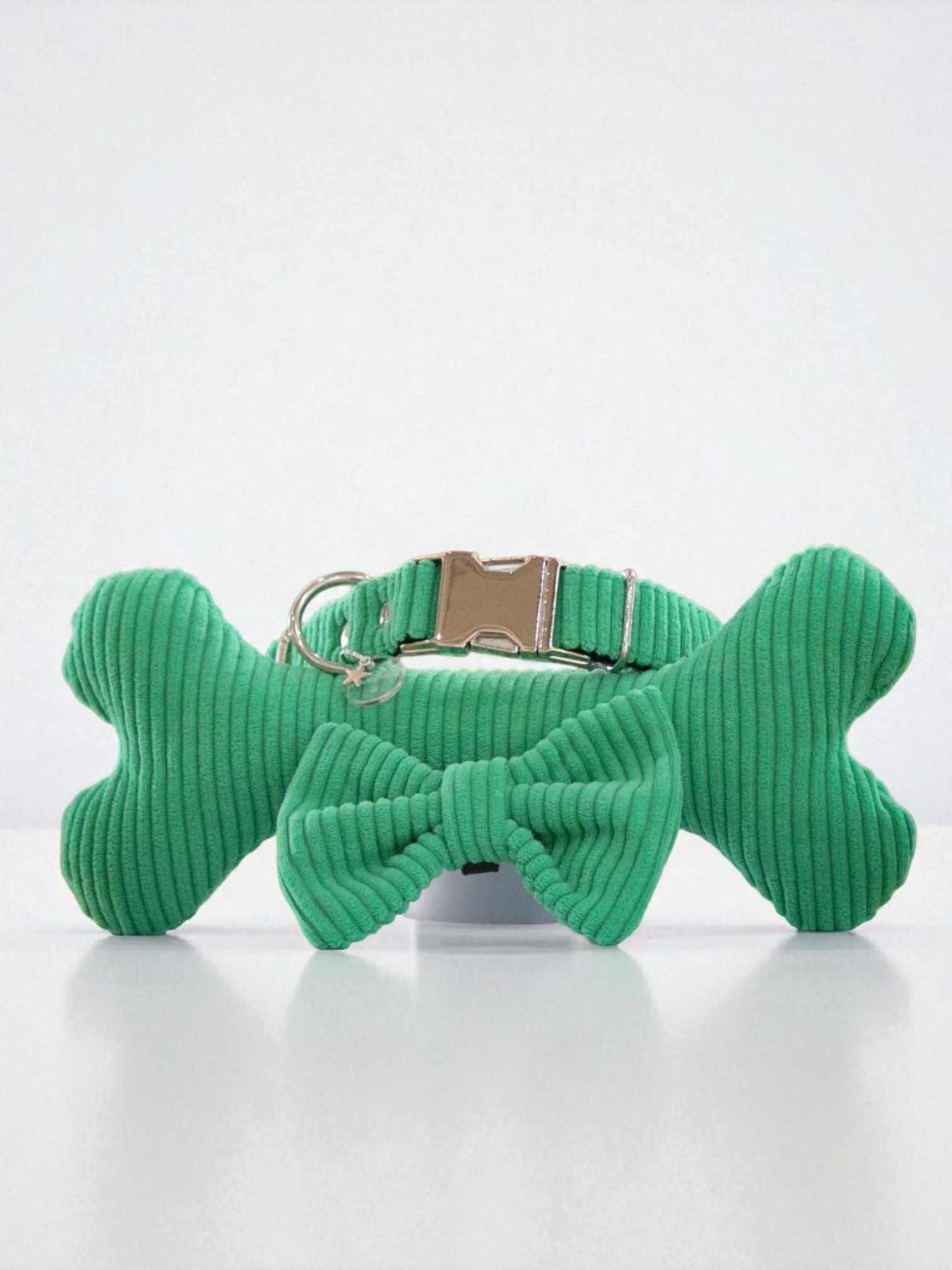 Collier réglable/ velours côtelé/ Cosy Pop